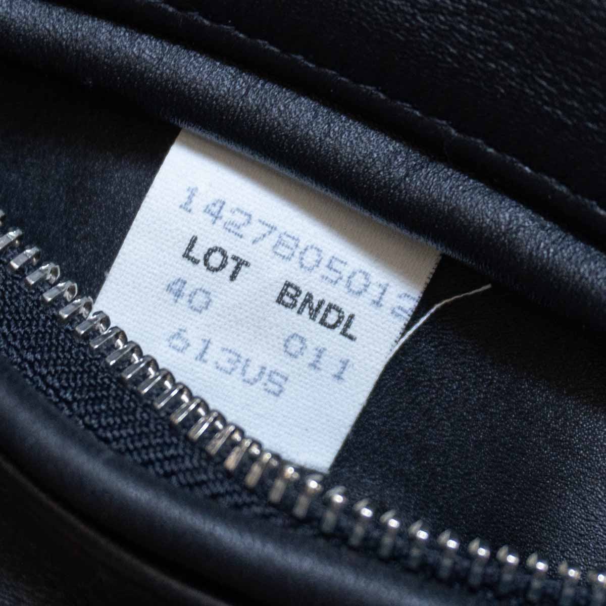 SCHOTT 613US One Star Double Rider Jacket Black Size 40