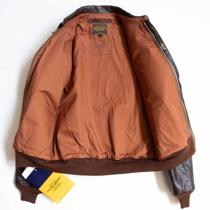 TOYS McCOY Horsehide A-2 Flight Marilyn Monroe Jacket Size 42