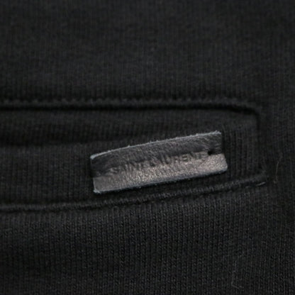 Saint Laurent Paris Slim Fleece Sweatpants Black Size S