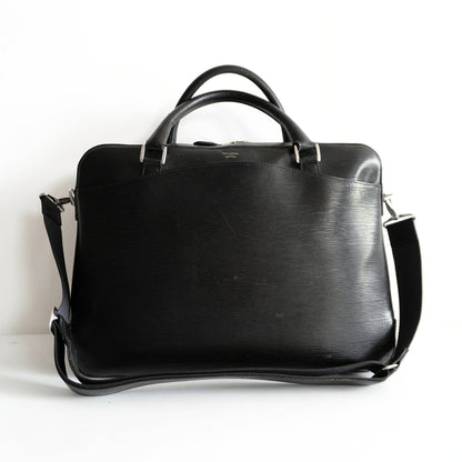 PELLE MORBIDA CAPITANO 2-Way Briefcase Black Size ONE SIZE