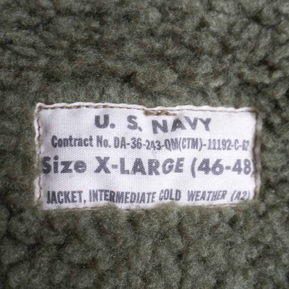 BUZZ RICKSON'S USN A-2 Deck Jacket Size XL(46-48)