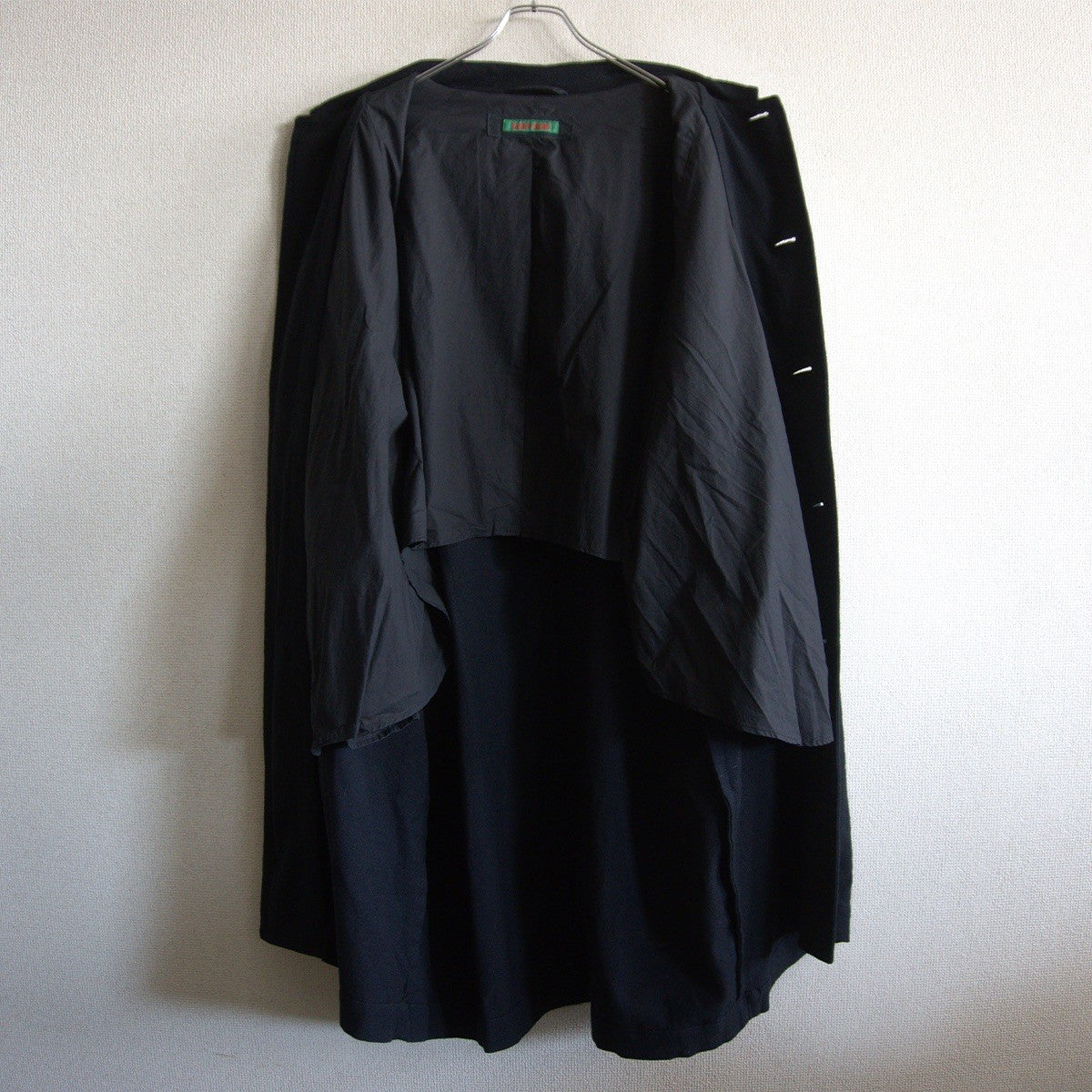 CASEY CASEY Oliver Oversized Coat Black Size S