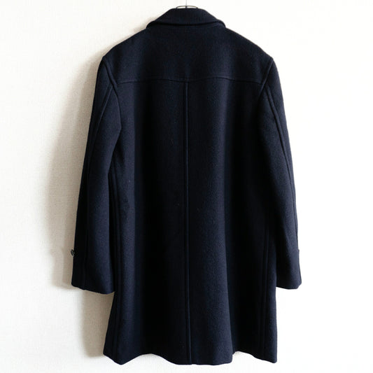 COMME des GARCONS HOMME 00s Double Breasted Coat Navy Size M