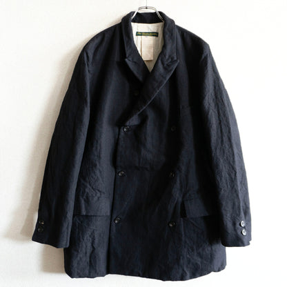PAUL HARNDEN Wool Linen Double-breasted Blazer Jacket Size XXL