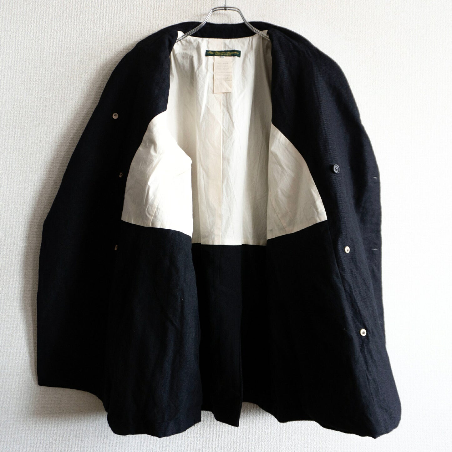 PAUL HARNDEN Wool Linen Double-breasted Blazer Jacket Size XXL