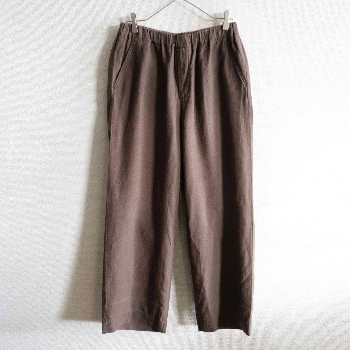 ARTS&SCIENCE 24SS Hemp Wide Pants Brown Size 3
