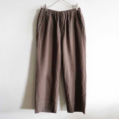 ARTS&SCIENCE 24SS Hemp Wide Pants Brown Size 3