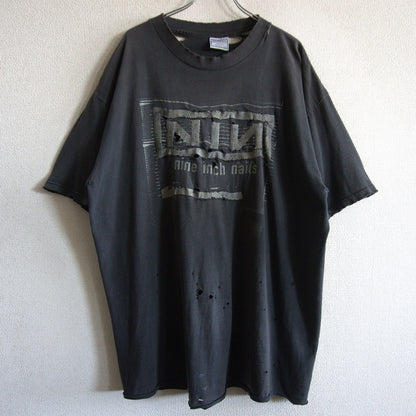 Nine Inch Nails 90s Nothing Band T-Shirt Made in USA Size XL