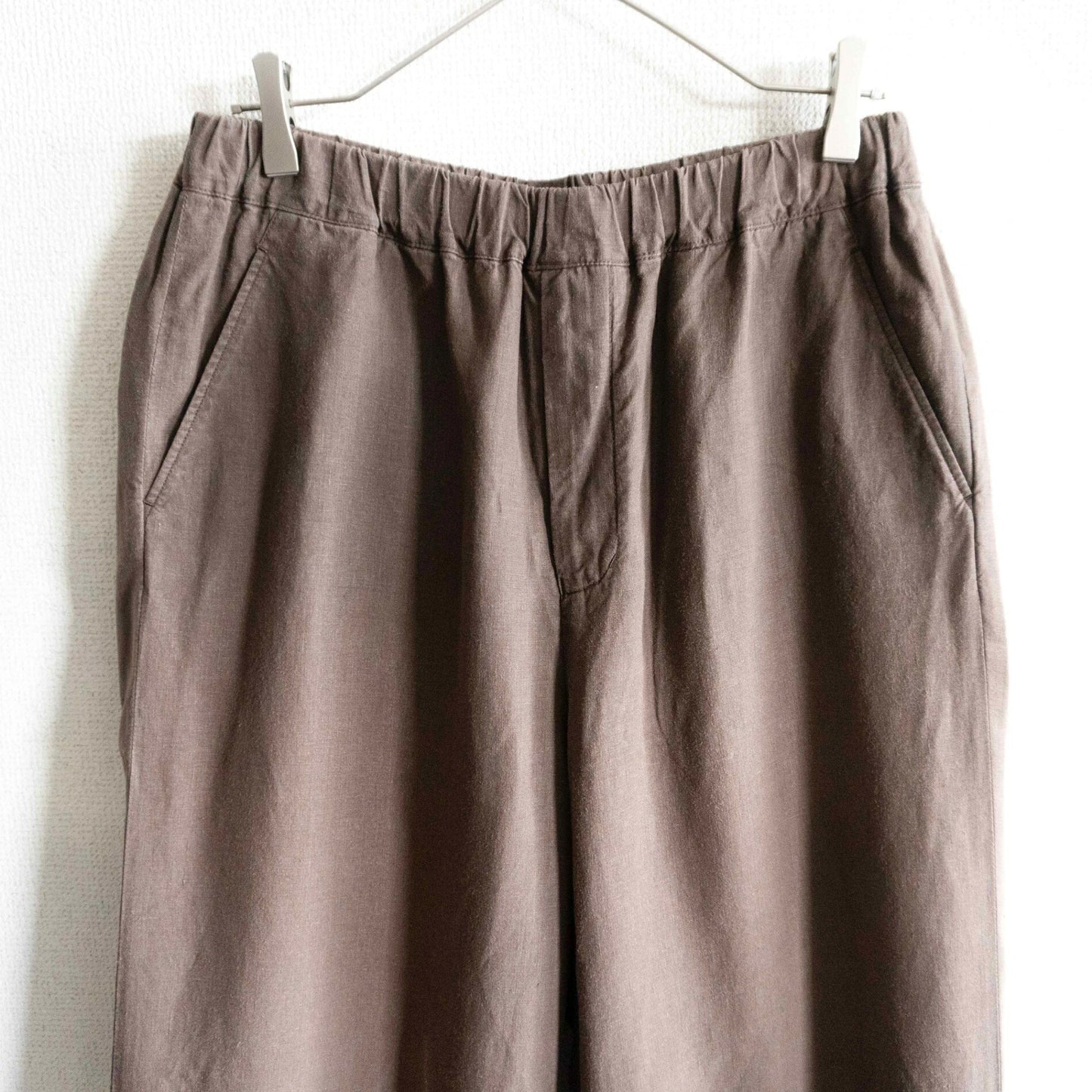 ARTS&SCIENCE 24SS Hemp Wide Pants Brown Size 3