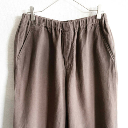 ARTS&SCIENCE 24SS Hemp Wide Pants Brown Size 3