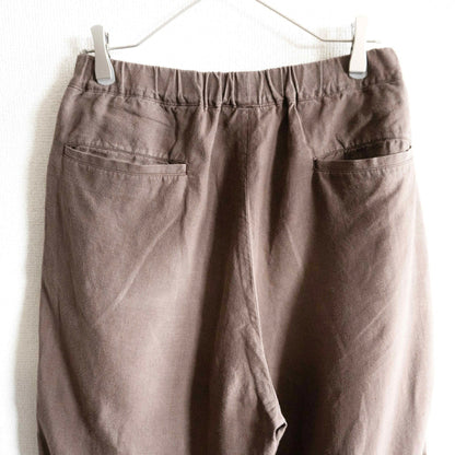 ARTS&SCIENCE 24SS Hemp Wide Pants Brown Size 3