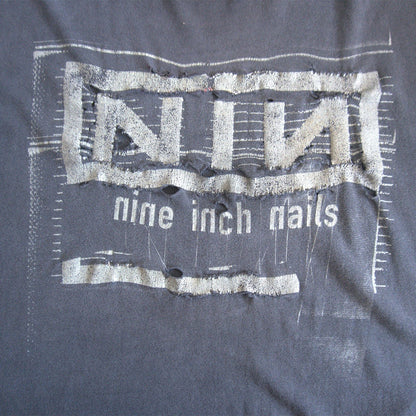 Nine Inch Nails 90s Nothing Band T-Shirt Made in USA Size XL