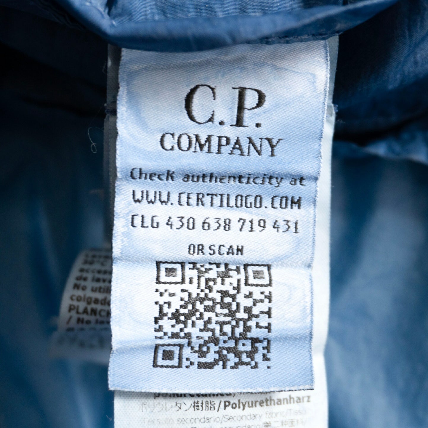 C.P.COMPANY 20SS ANTIC-DYBER NYBER Goggle Jacket Size 50