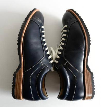 REGAL Leather Lace-up Low-Top Sneakers Size 25.5cm