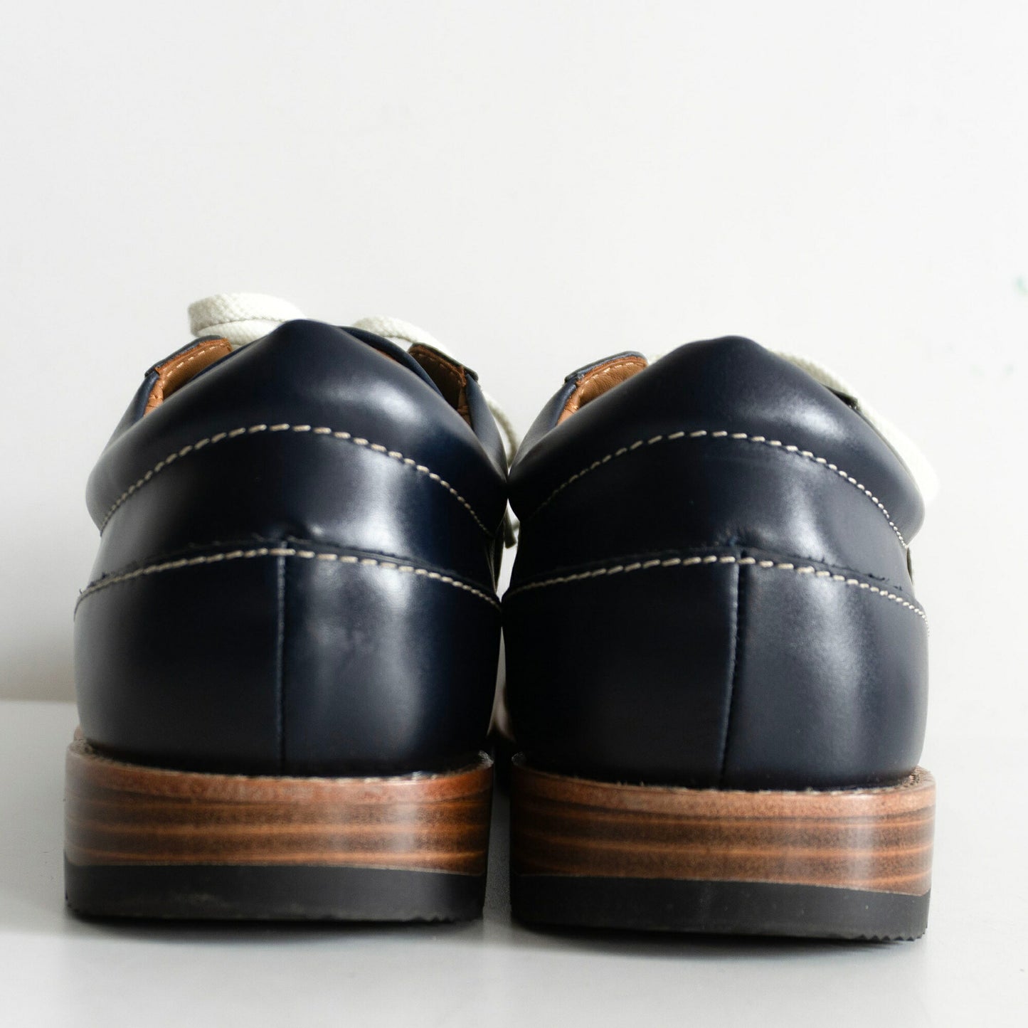 REGAL Leather Lace-up Low-Top Sneakers Size 25.5cm