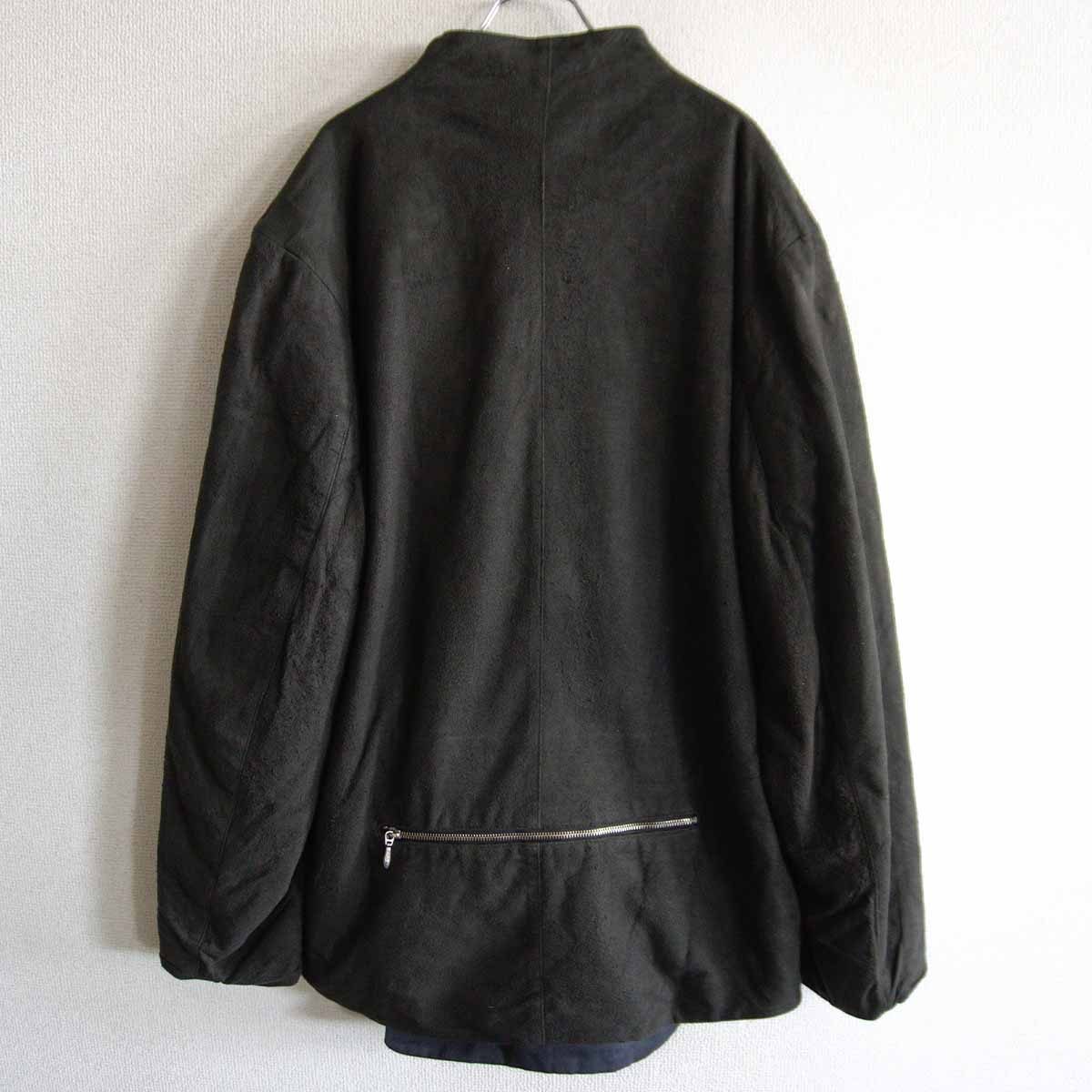 PAUL HARNDEN Leather Jerkin Jacket Size XXL