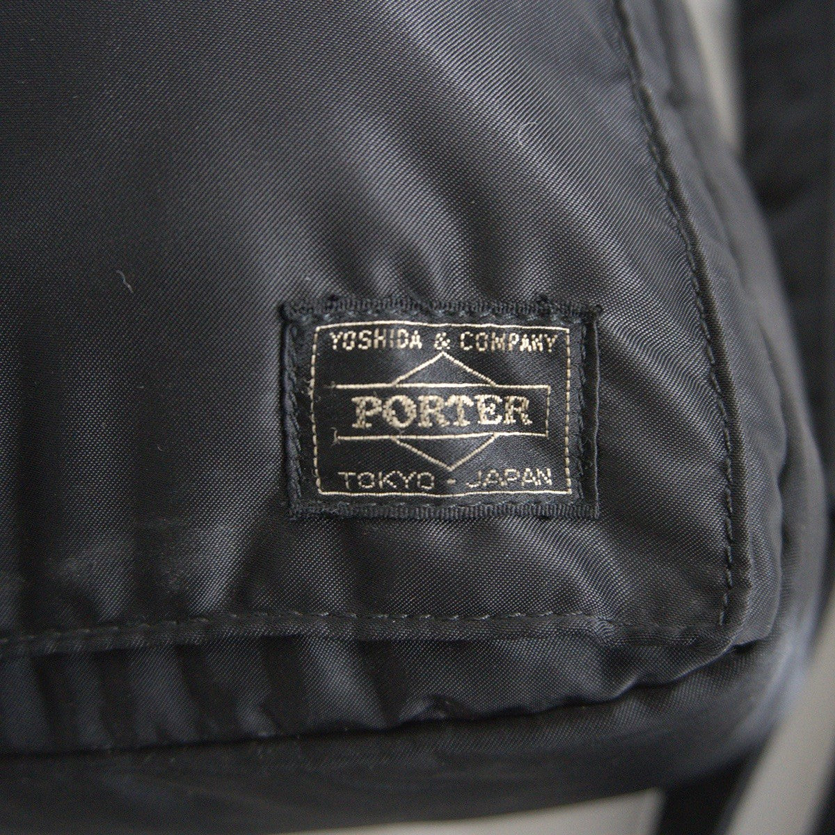 PORTER Tanker Nylon 2-Way Shoulder Bag Black Size ONE SIZE