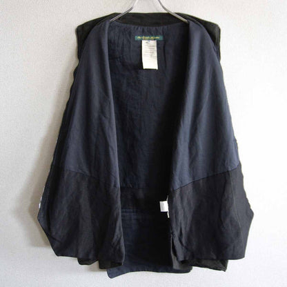 PAUL HARNDEN Leather Jerkin Jacket Size XXL