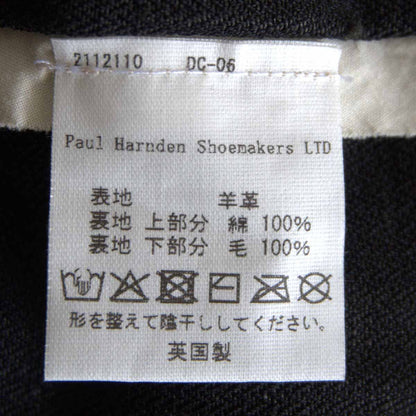 PAUL HARNDEN Leather Jerkin Jacket Size XXL