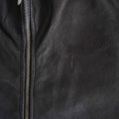 PAUL HARNDEN Leather Jerkin Jacket Size XXL