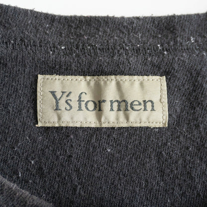 Y's for men Archive Zip Cut & Sew Short Sleeve Jacket Size 3