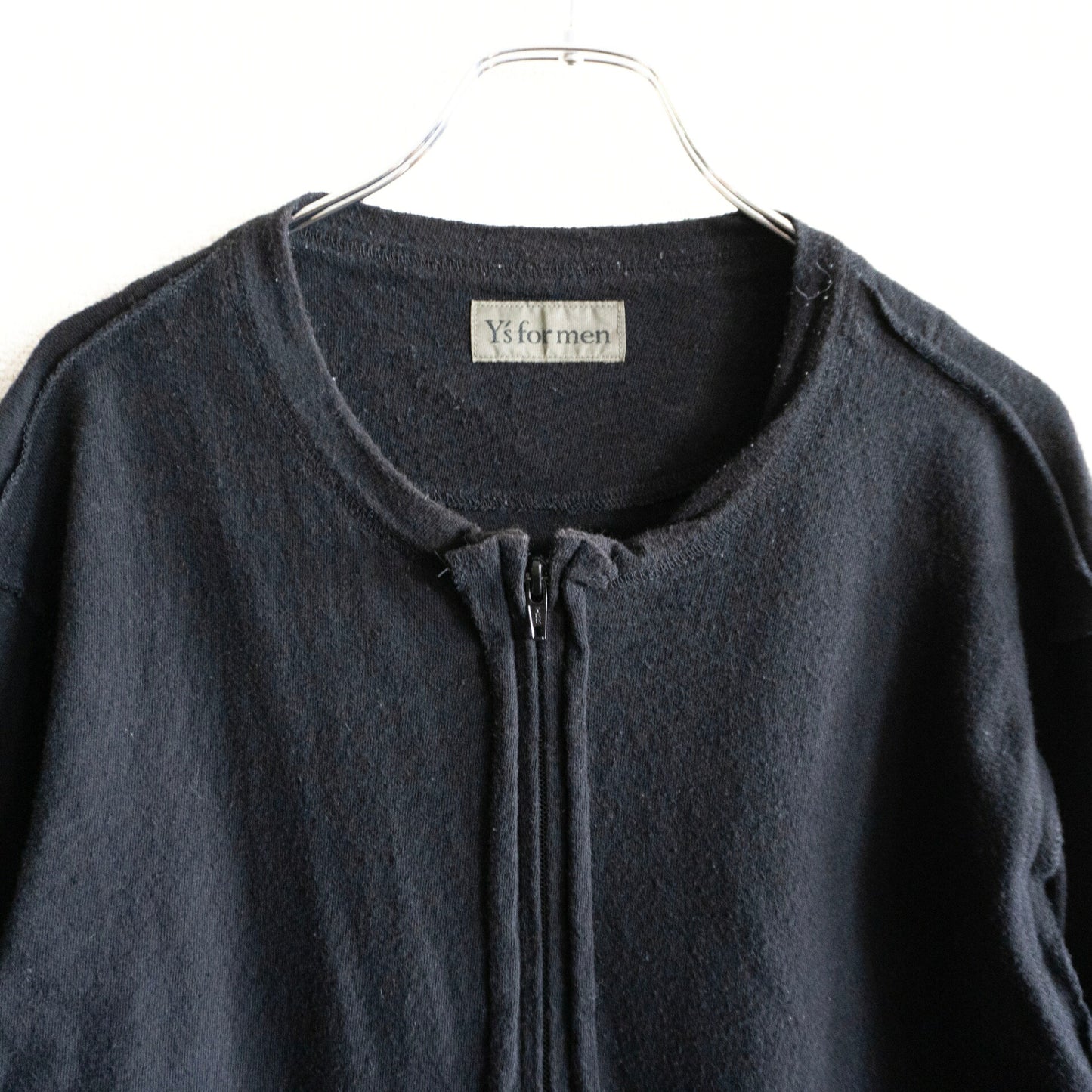 Y's for men Archive Zip Cut & Sew Short Sleeve Jacket Size 3