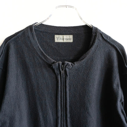 Y's for men Archive Zip Cut & Sew Short Sleeve Jacket Size 3