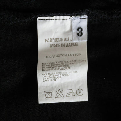 Y's for men Archive Zip Cut & Sew Short Sleeve Jacket Size 3
