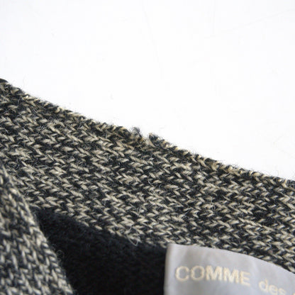 COMME des GARCONS HOMME 80s Panelled Wool Cardigan Size L