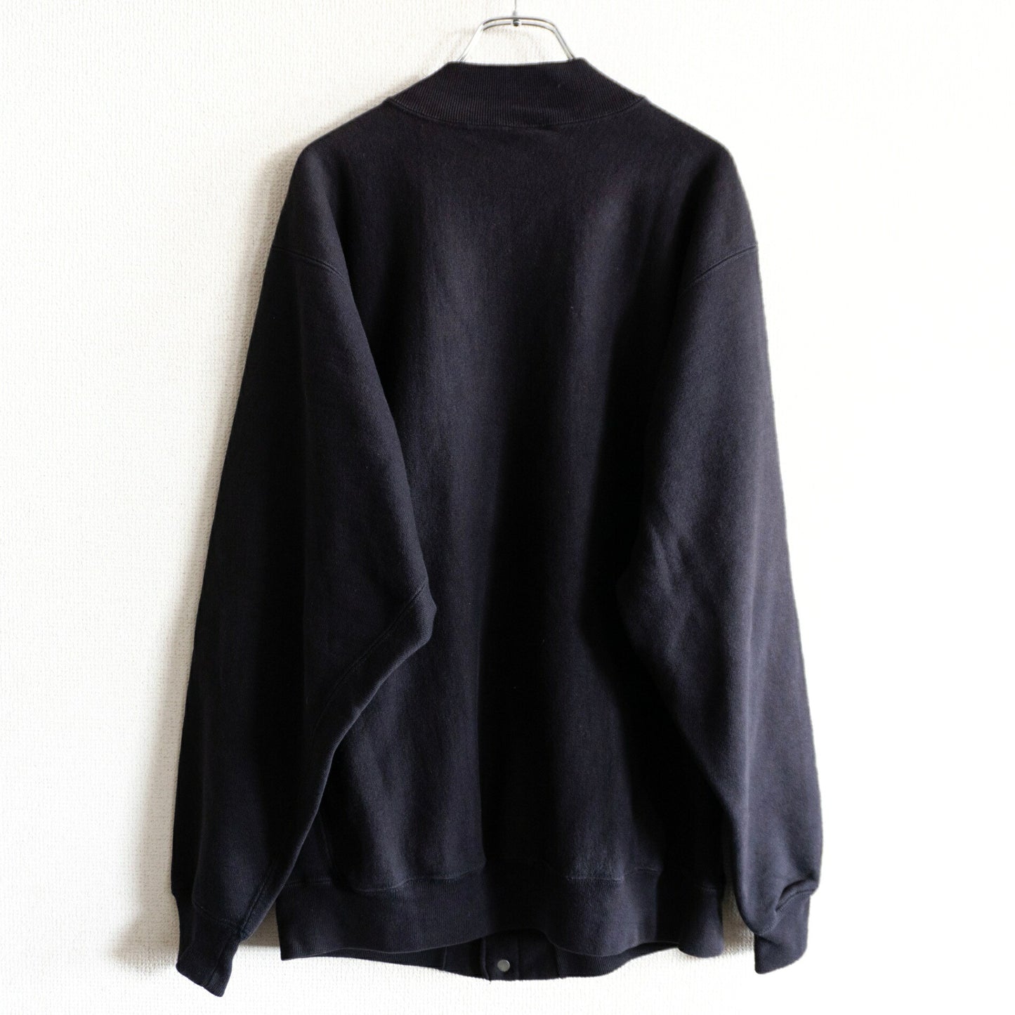 CHAMPION 90s Reverse Weave Snap Cardigan Black Size L