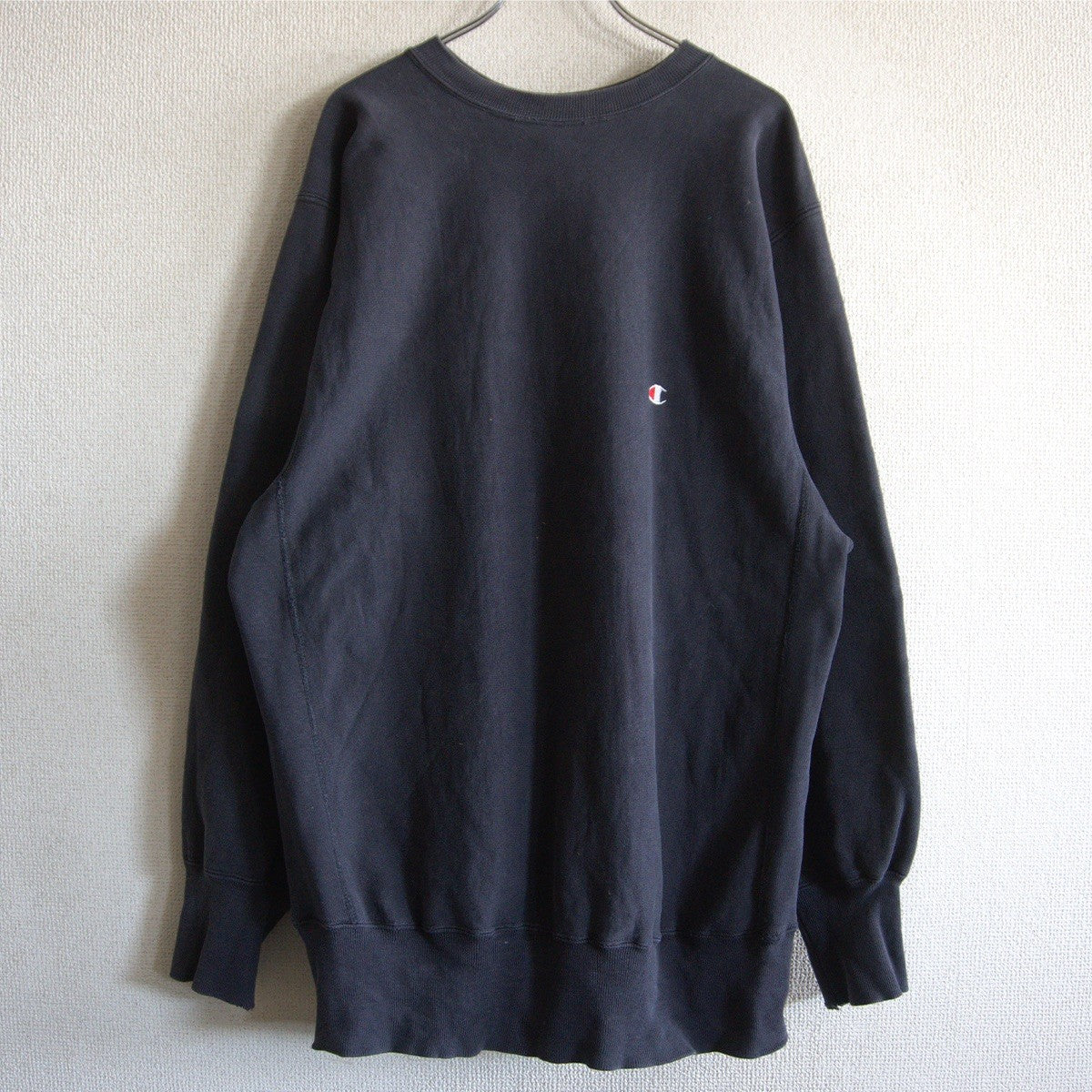 CHAMPION 90s Reverse Weave Sweatshirt Black Size XL