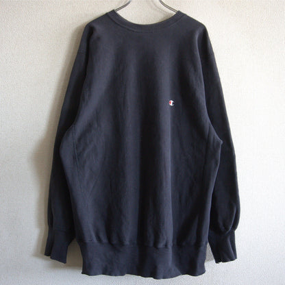CHAMPION 90s Reverse Weave Sweatshirt Black Size XL