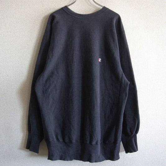 CHAMPION 90s Reverse Weave Sweatshirt Black Size XL