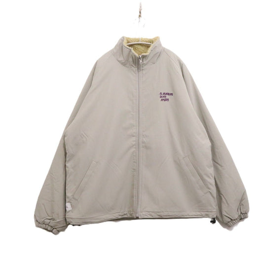 EL BURRITO'S SKATE AMIGOS 25AW Reversible Jacket Gray Size M
