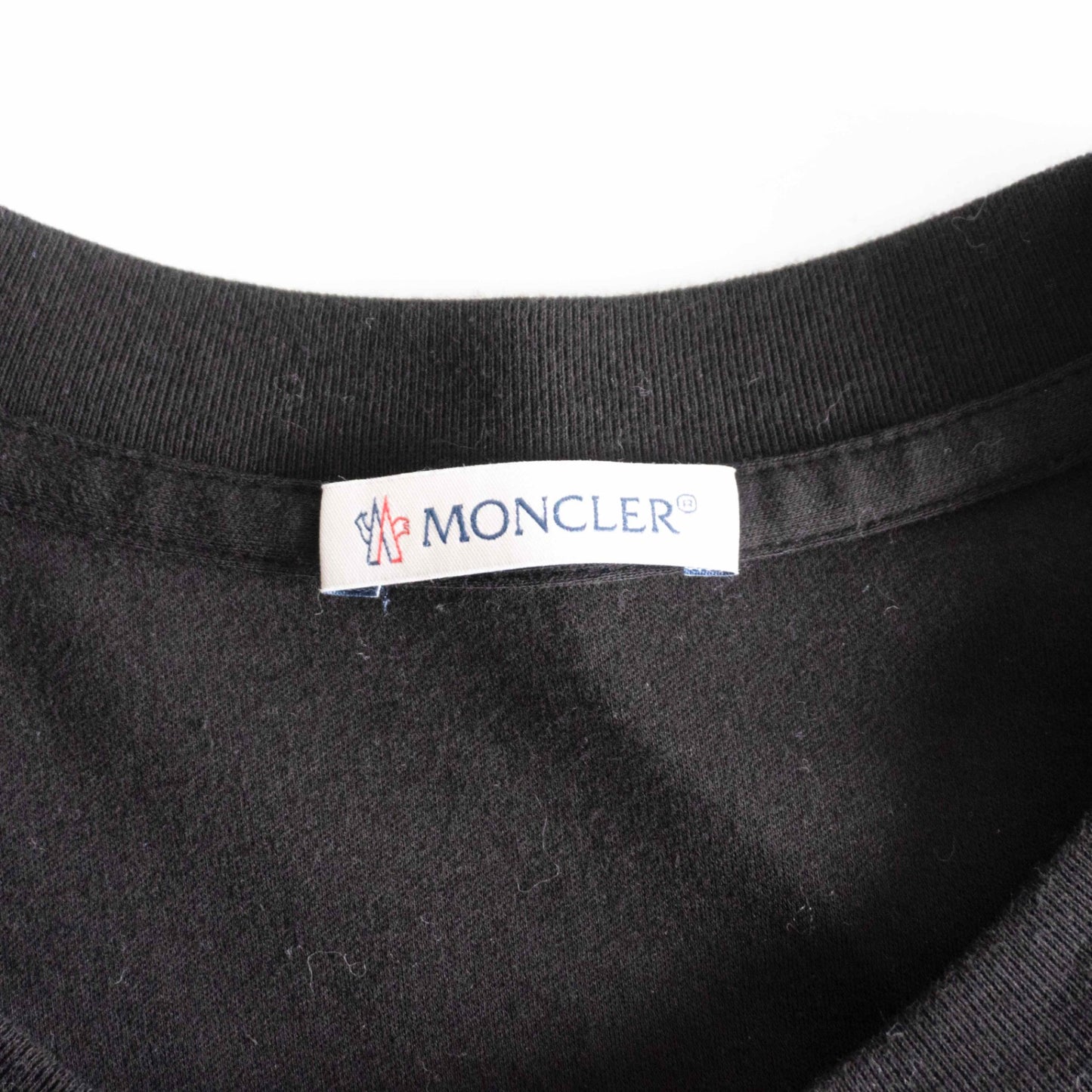 MONCLER Embroidered Chest Logo Crewneck T-Shirt Size L