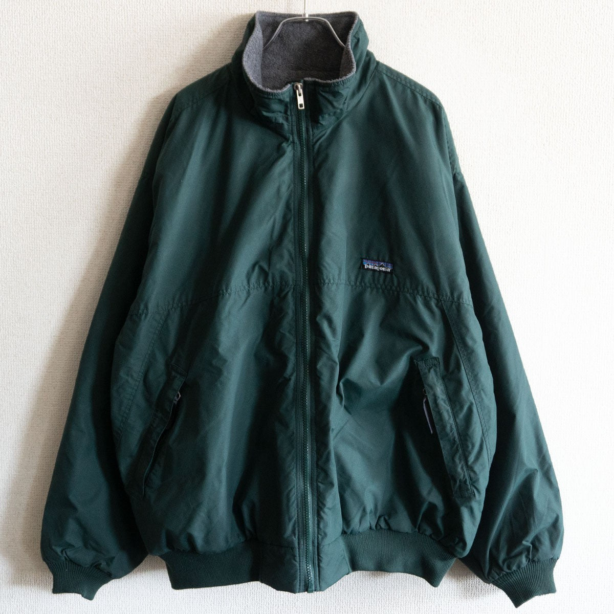 USA 90s Patagonia Hunter Green Synchilla Jacket Size L