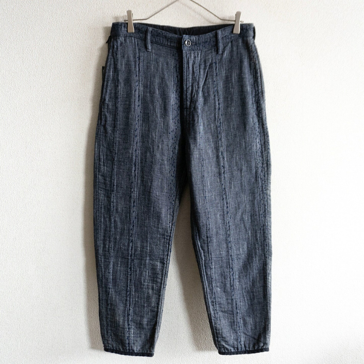 PORTER CLASSIC New Sashiko Cropped Pants Size S