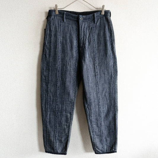 PORTER CLASSIC New Sashiko Cropped Pants Size S