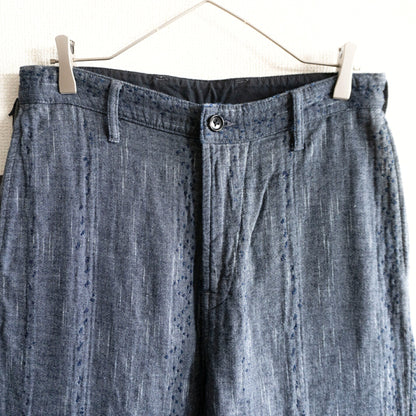PORTER CLASSIC New Sashiko Cropped Pants Size S