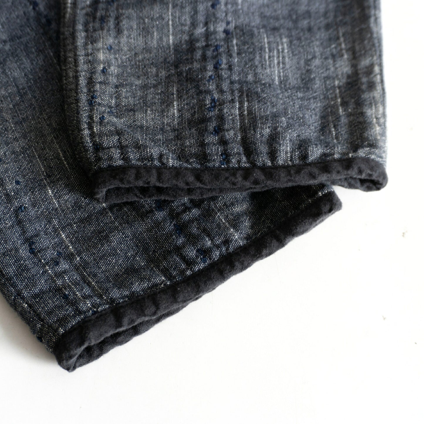 PORTER CLASSIC New Sashiko Cropped Pants Size S