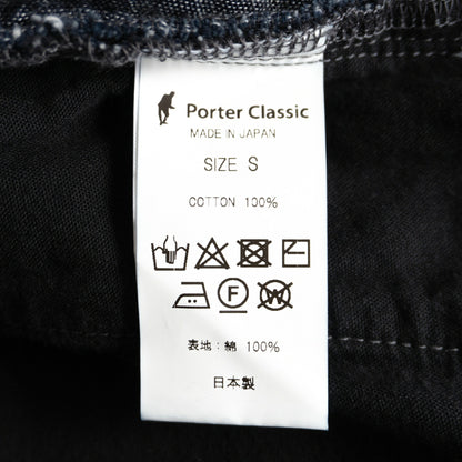 PORTER CLASSIC New Sashiko Cropped Pants Size S