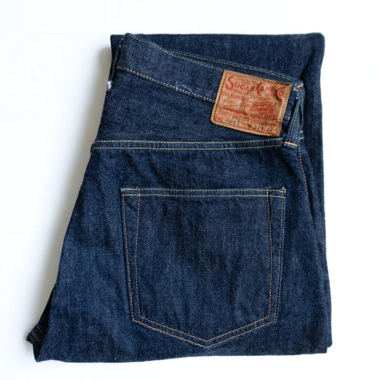 SUGAR CANE Dark Indigo 1947 14.25oz Selvedge Jeans Size 34