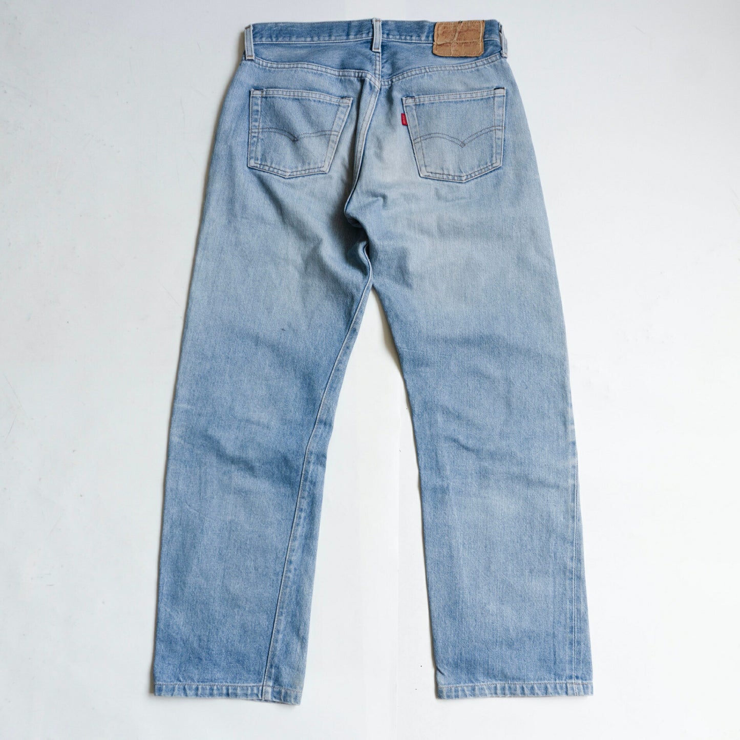 LEVI'S 80s 501 Selvedge Denim Jeans USA Made Size 33×36