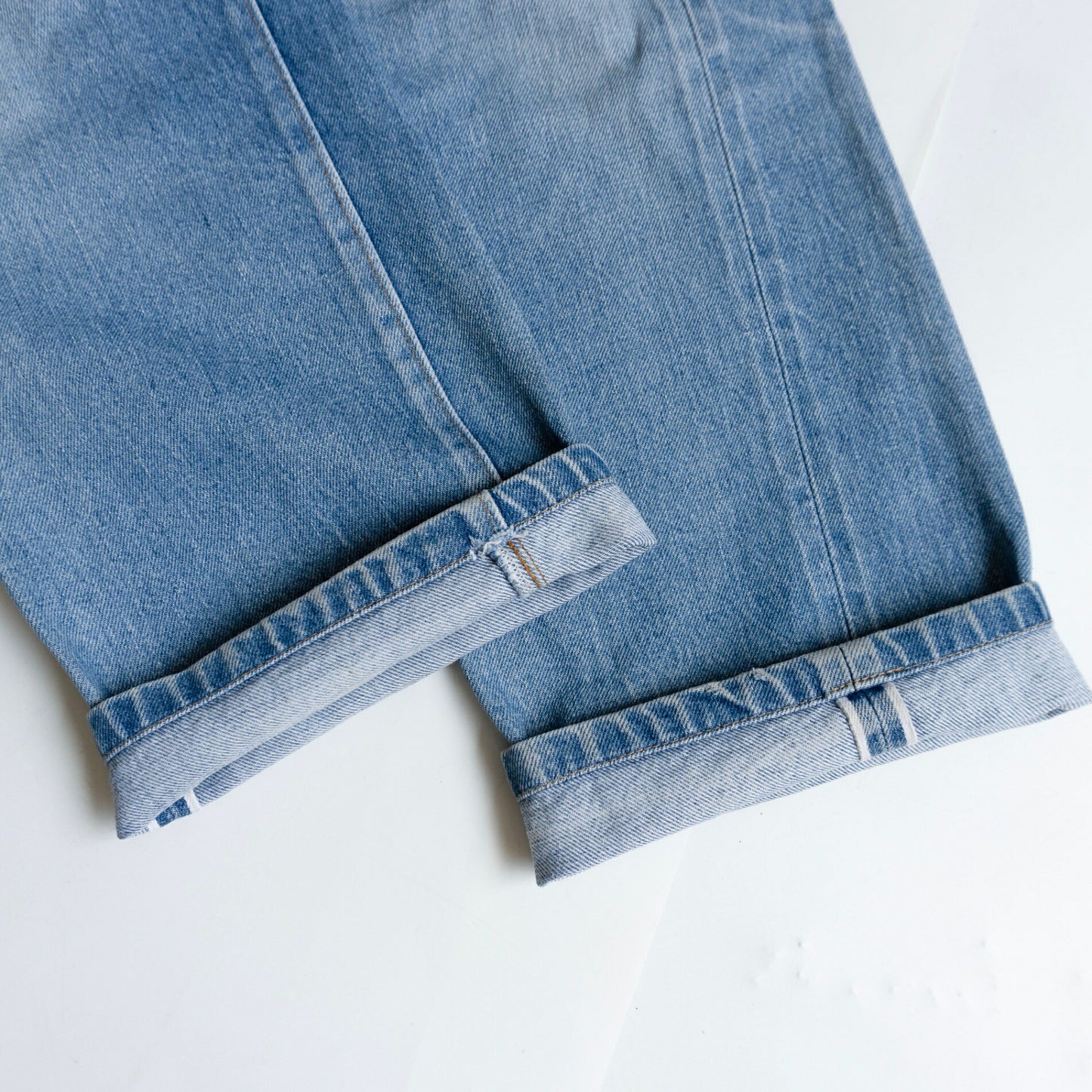 LEVI'S 80s 501 Selvedge Denim Jeans USA Made Size 33×36