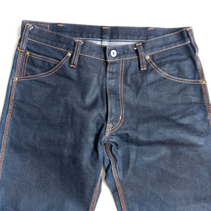 IRON HEART 817 16oz Engineer Painter Pants Orange Size W34