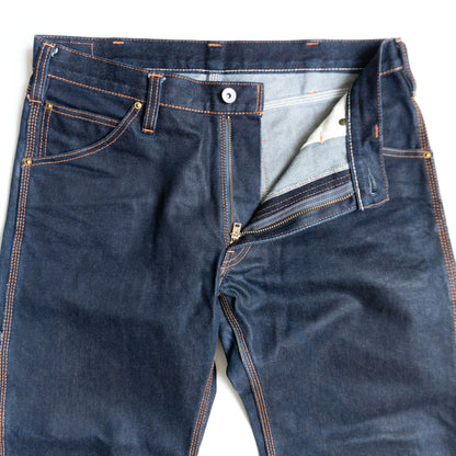IRON HEART 817 16oz Engineer Painter Pants Orange Size W34