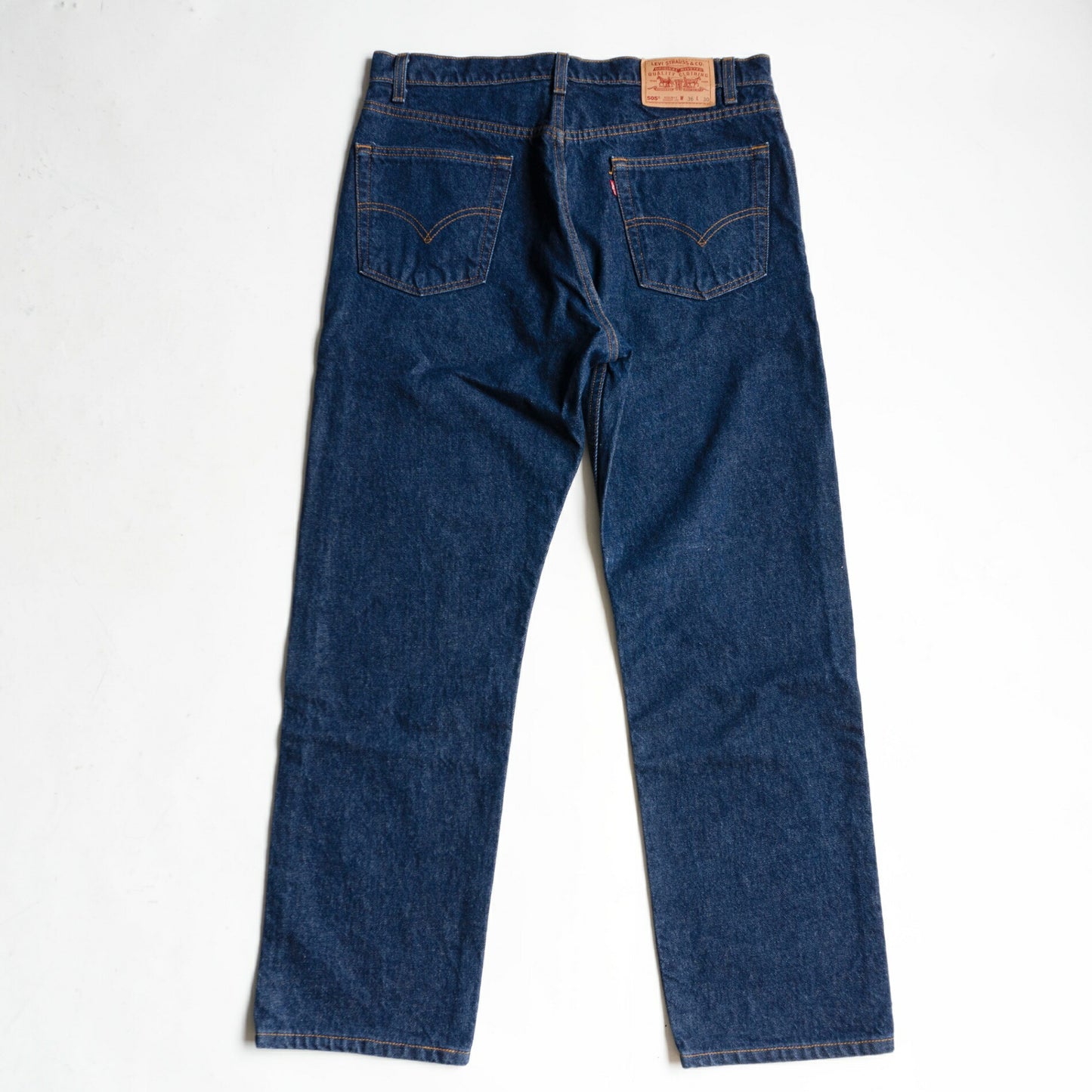 LEVI'S 90s USA Made 505 Straight Jeans Size 36×30