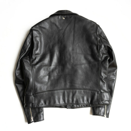 SCHOTT 613UST One Star Double Rider Leather Jacket Size 46