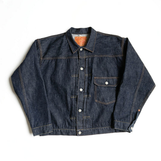 SUGAR CANE Dark Indigo 13oz 1936 Type 1 Denim Jacket Size 44