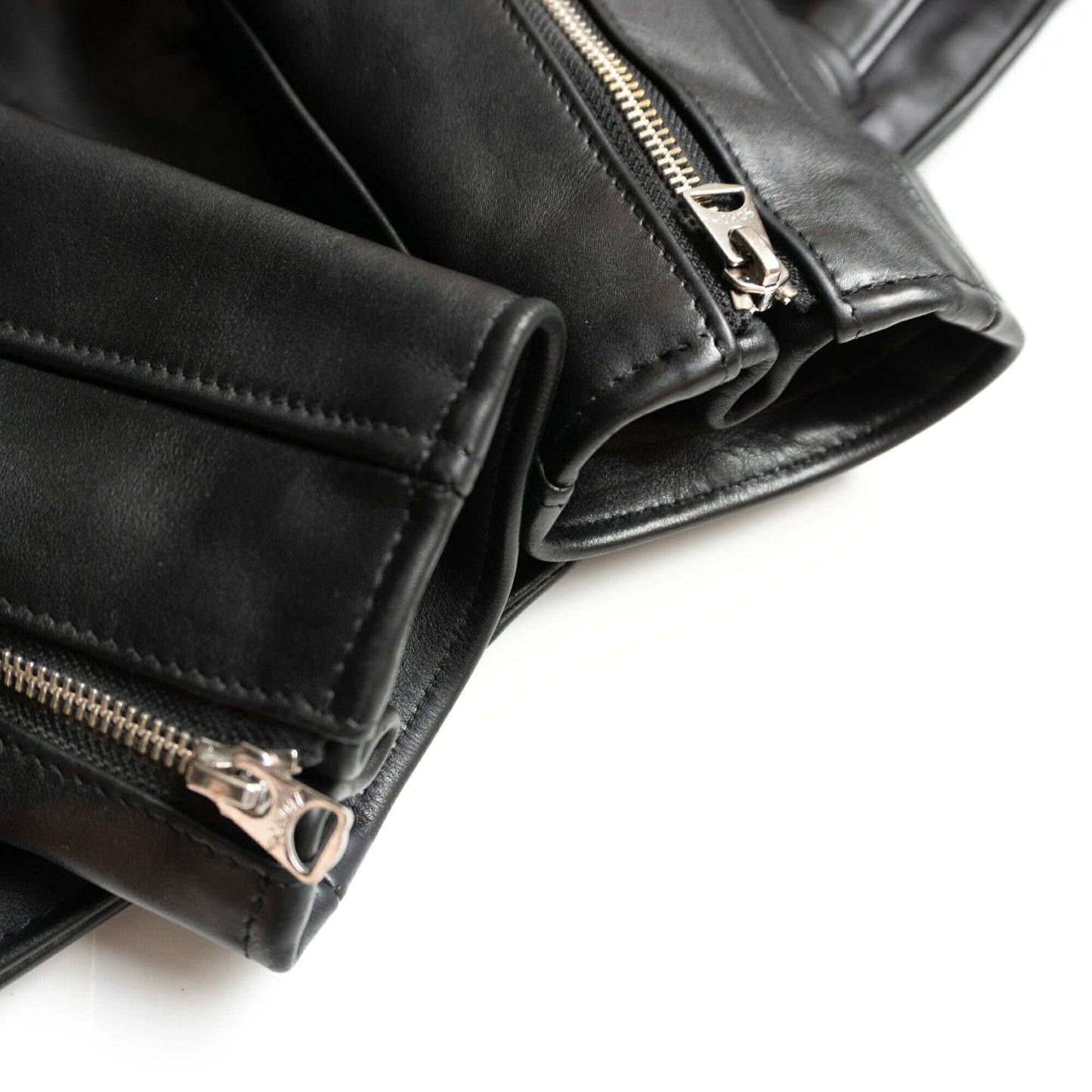 SCHOTT 613UST One Star Double Rider Leather Jacket Size 46